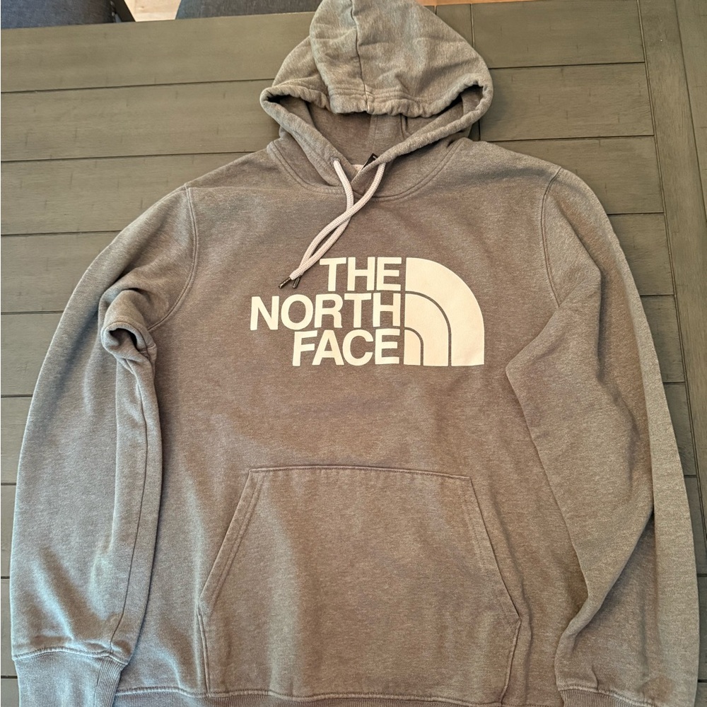The North Face Heather Gray Hoodie
